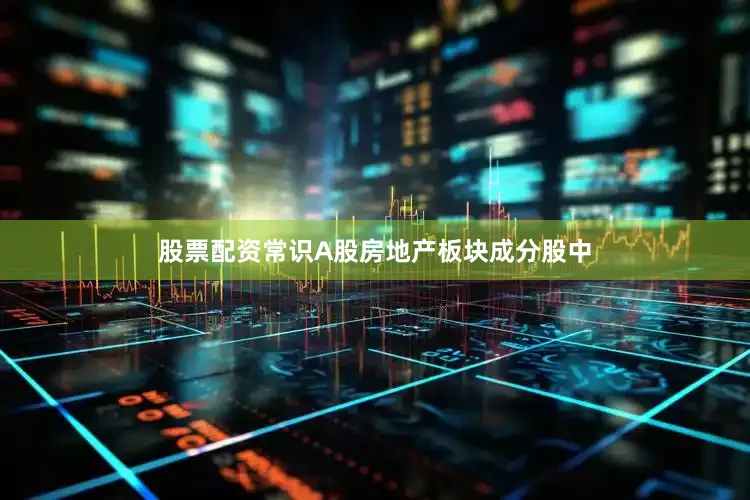 股票配资常识A股房地产板块成分股中